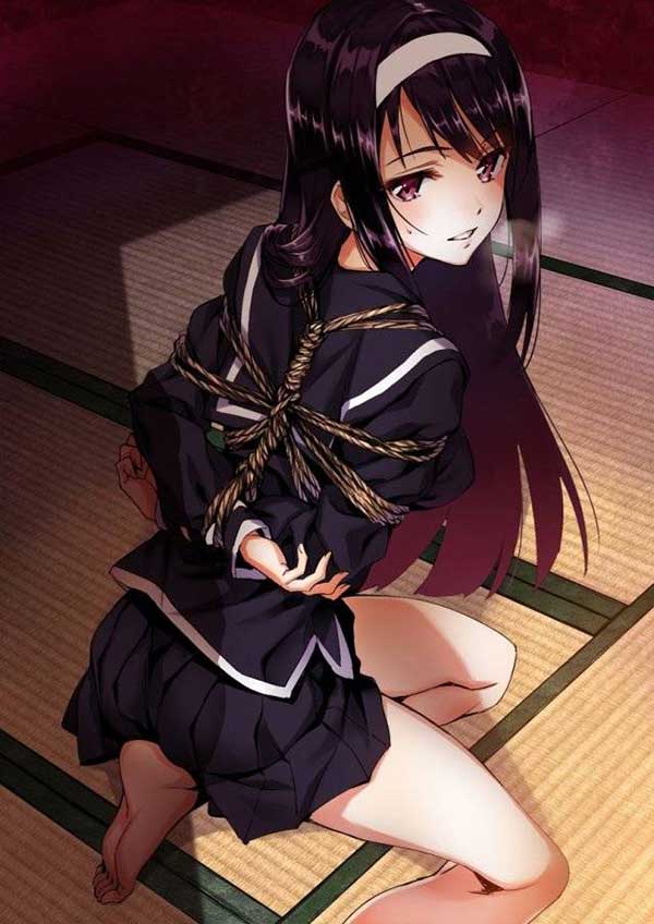 不穿袜子的二次元妹子 裸足动漫美少女