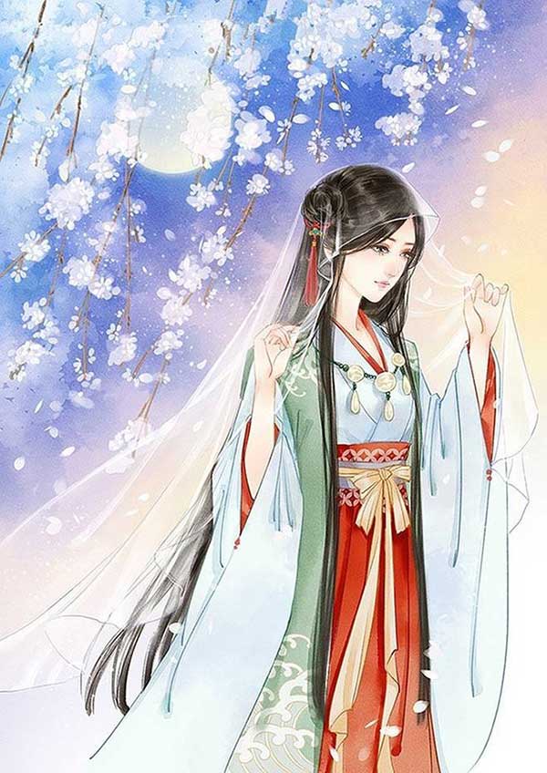 二次元古风动漫美少女图 古风女生动漫壁纸分享