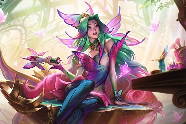 LOL英雄联盟萨勒芬妮同人美图皮肤立绘图
