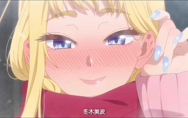 北海道辣妹冬木美波可爱美图，冬天光腿迷你裙