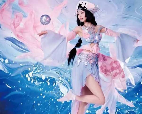 田曦薇cos西施美出新高度，古灵精怪甜美