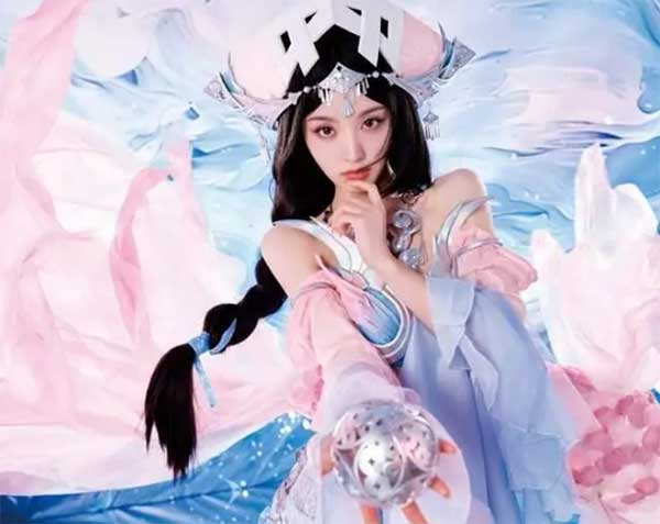 田曦薇cos西施美出新高度，古灵精怪甜美