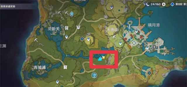 原神铜雀庙在哪里（原神铜雀庙大地图位置）