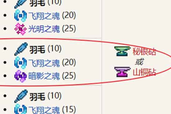泰拉瑞亚恶魔之翼怎么做（恶魔之翼合成方法）