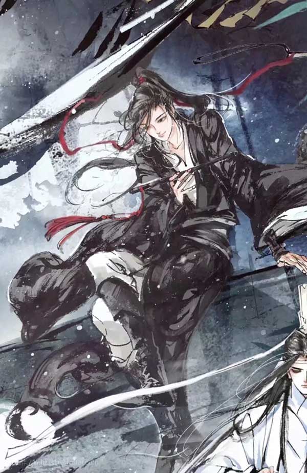 魔道祖师壁纸竖屏高清大图（温氏横行，生灵涂炭）
