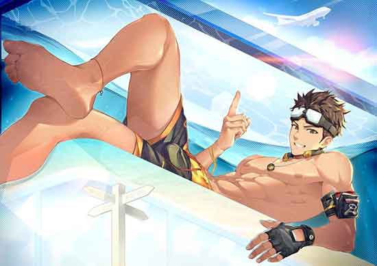 王牌战士赵海龙腹肌AI绘画分享，腹肌小哥哥好帅