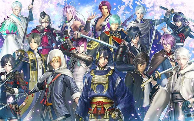 刀剑乱舞全员高清美图赏析，刀剑男士们登场