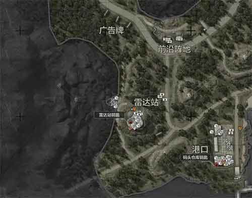 暗区突围山谷物资地图分布一览