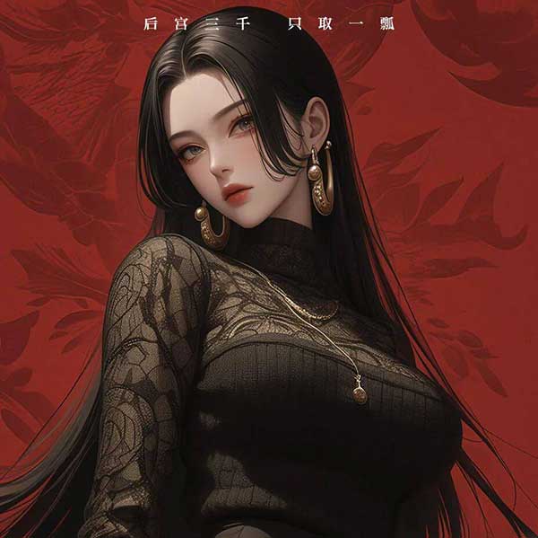 海贼王汉库克紧身短裙美图，拜倒在女帝美颜之下