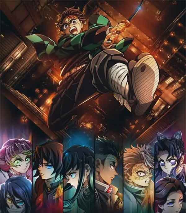 鬼灭之刃无限城篇将制作成三部剧场版，激战三位上弦