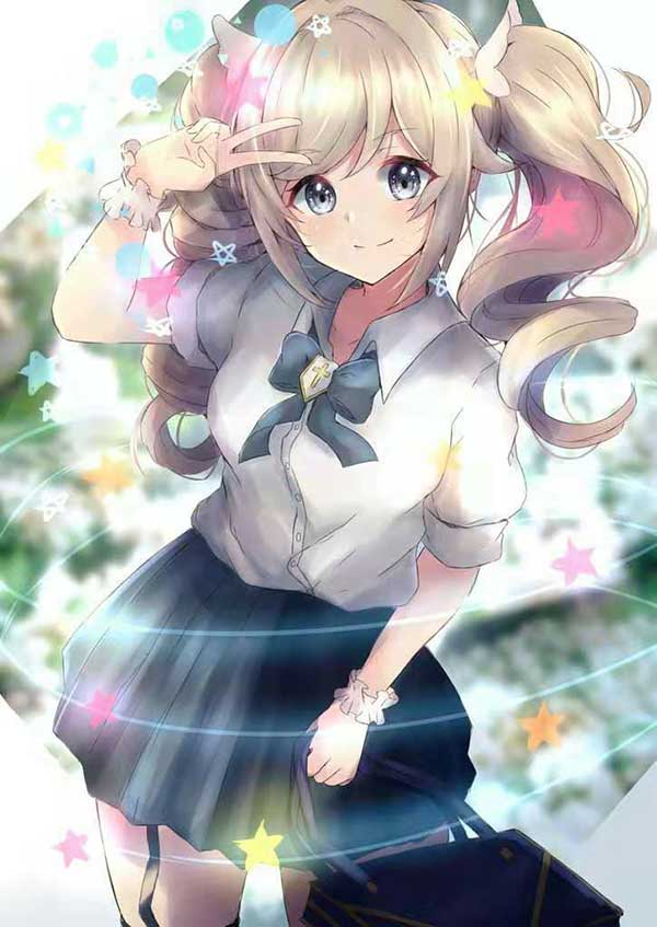 长弓燧龙芭芭拉原神本子福利图