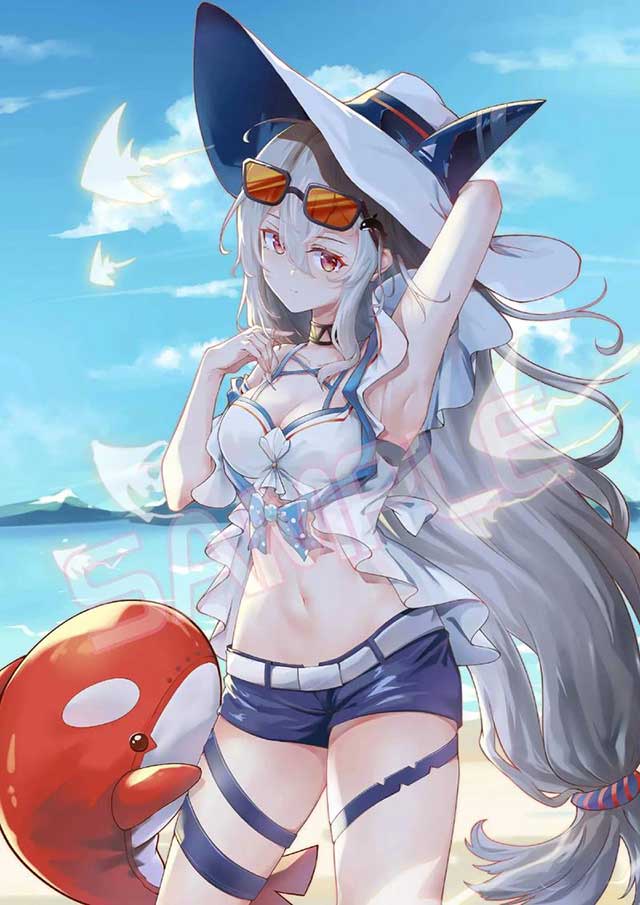 明日方舟浊心斯卡蒂同人美图壁纸
