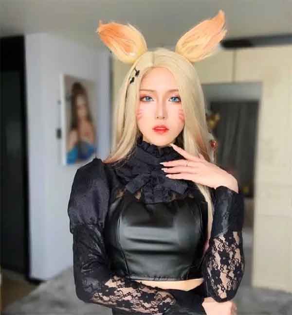 腐团儿COS阿狸太惊艳，K/DA女王阿狸