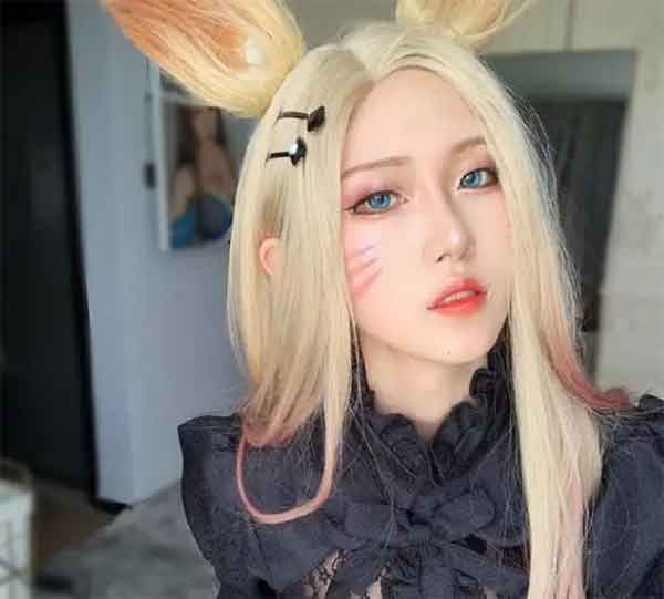 腐团儿COS阿狸太惊艳，K/DA女王阿狸
