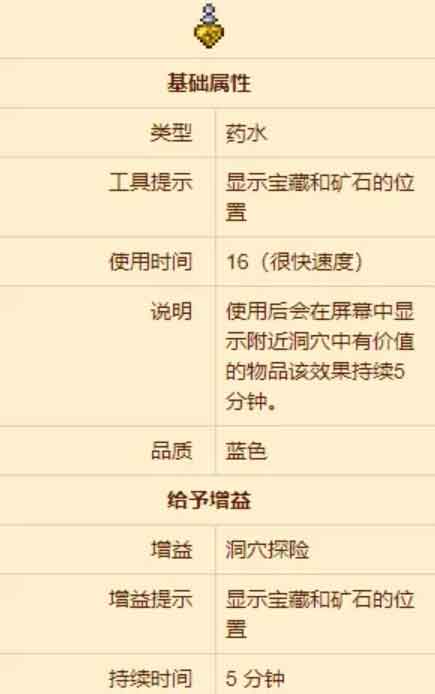 泰拉瑞亚洞穴探险药水合成攻略 洞穴探险药水有什么用