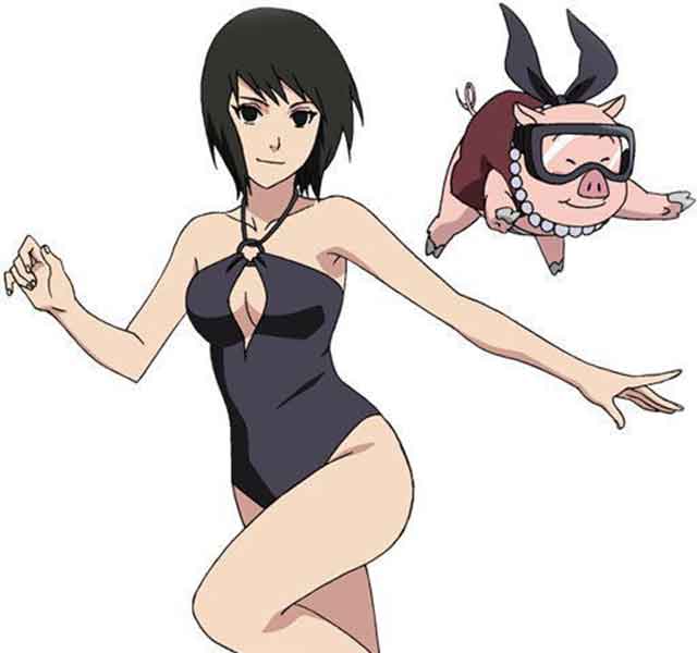 火影忍者手游静音泳装立绘图，夏日清凉时尚大赏